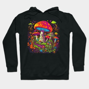 Mushroom Design Hoodie